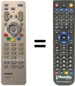 Replacement remote control Hifivox 15 LCDM 03 B