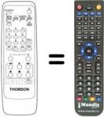 Replacement remote control Hifivox T 14 VB 12 A