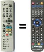 Replacement remote control Metz 82TE97