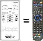 Replacement remote control LG RL 42 E