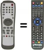 Replacement remote control RM-51