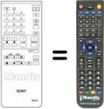 Replacement remote control A 1470728 A