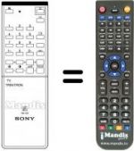 Replacement remote control RM-650