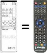 Replacement remote control RM-655