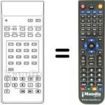 Replacement remote control RM-7200