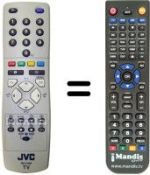 Replacement remote control RM-C1502