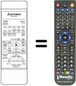 Replacement remote control RM 12-36101