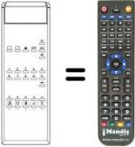 Replacement remote control Magnadyne RM 215