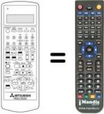 Replacement remote control RM 32-36202