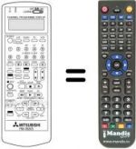Replacement remote control RM 36203