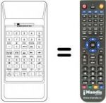 Replacement remote control RMC 35