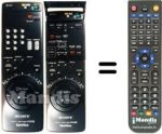 Replacement remote control Sony SLV-E 90
