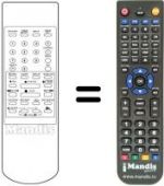Replacement remote control RRMCG 0131 AJSA