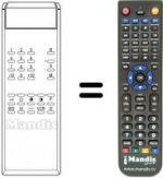 Replacement remote control S 72 MD
