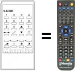 Replacement remote control PL 200