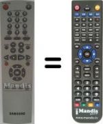 Replacement remote control Samsung SV-245 X