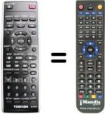 Replacement remote control SE-R0168