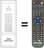 Replacement remote control SP 699009