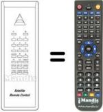 Replacement remote control SP 699061