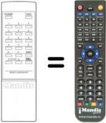 Replacement remote control SRX 300 E