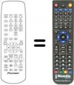 Replacement remote control SSR 52 ML