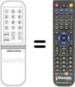 Replacement remote control SW-1000