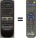 Replacement remote control JXZB