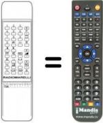 Replacement remote control T 30