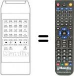 Replacement remote control TP 819 C / N