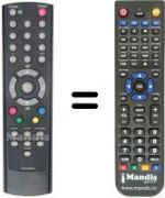 Replacement remote control Imperial ULTRASLIM 21'