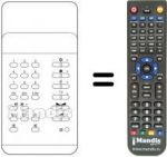 Replacement remote control TC 112