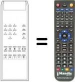 Replacement remote control TC 210