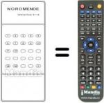 Replacement remote control TC 2112