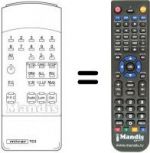 Replacement remote control TC 3