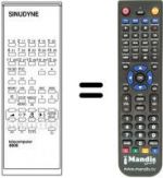 Replacement remote control TC 4800
