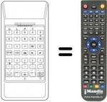 Replacement remote control TC 560