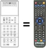 Replacement remote control TELECONTROL 2101