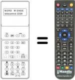 Replacement remote control 583.520
