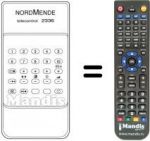 Replacement remote control TELECONTROL 2336
