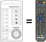 Replacement remote control TELECONTROL II