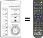 Replacement remote control 583.253