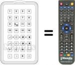 Replacement remote control TELECOMPUTER 99-16