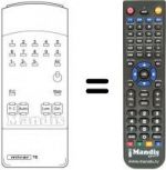 Replacement remote control TS