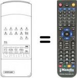 Replacement remote control TT 18