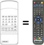 Replacement remote control TT 19