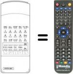 Replacement remote control TT 20