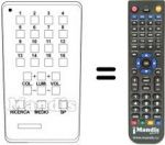 Replacement remote control TT 2