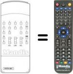 Replacement remote control TT 12