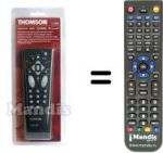 Replacement remote control Thomson S 2014 G