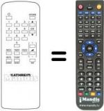 Replacement remote control UFD 200
